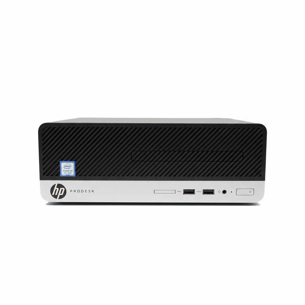 HP ProDesk 600 G4 SFF Desktop PC, 8GB RAM, Intel Core i3-8100, 128GB SSD