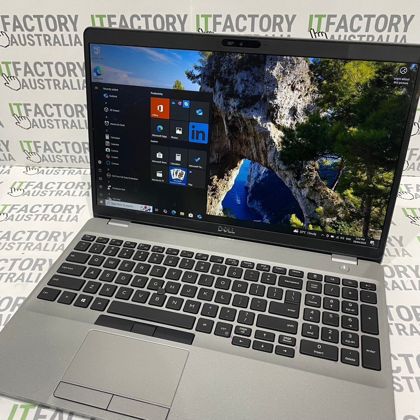Dell Latitude 5510 Laptop, 16GB RAM, i7 10th Gen, 128GB SSD