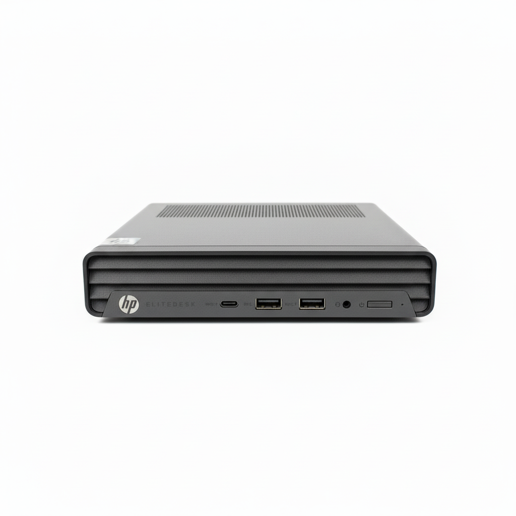 HP EliteDesk 800 G6 Mini Desktop PC, 8GB RAM, Intel Core i5-10500T, 256GB SSD