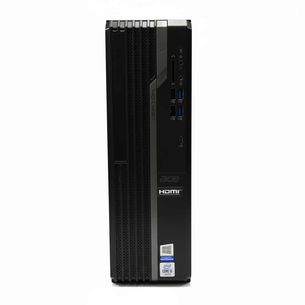 Acer Veriton X4670G SFF Desktop PC, 8GB RAM, Intel Core i5-10400, 256GB SSD