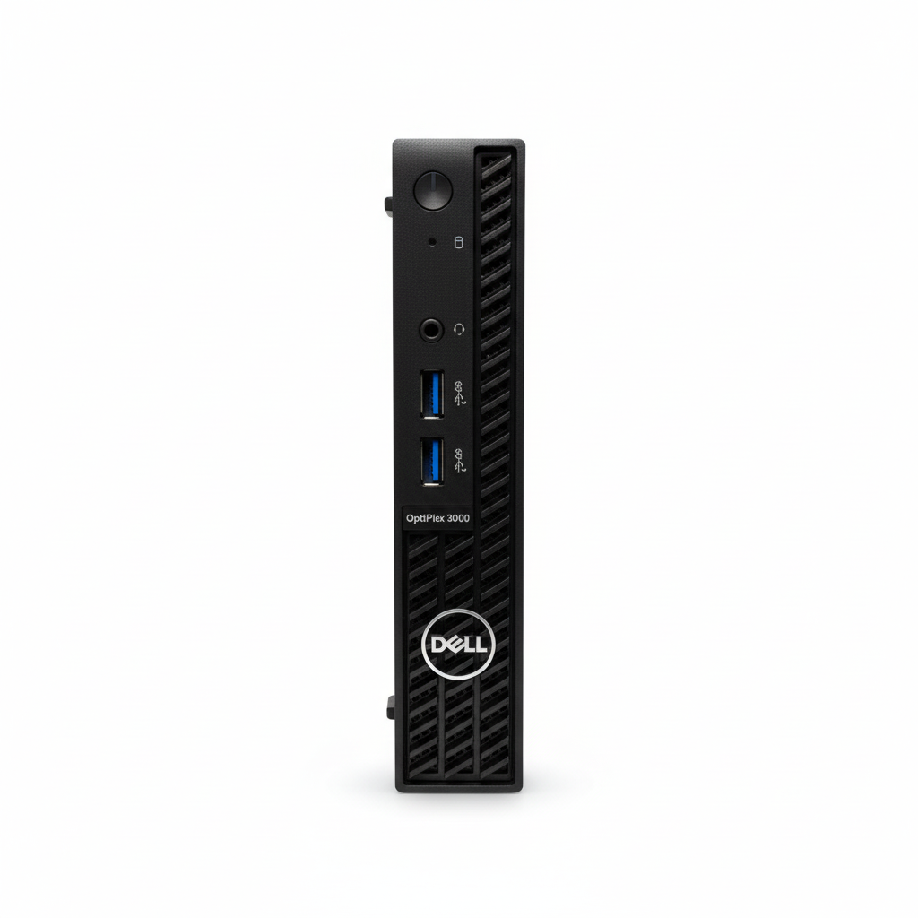 Dell OptiPlex 3000 Micro Desktop PC, 8GB RAM, Intel Core i5-12500T, 256GB SSD