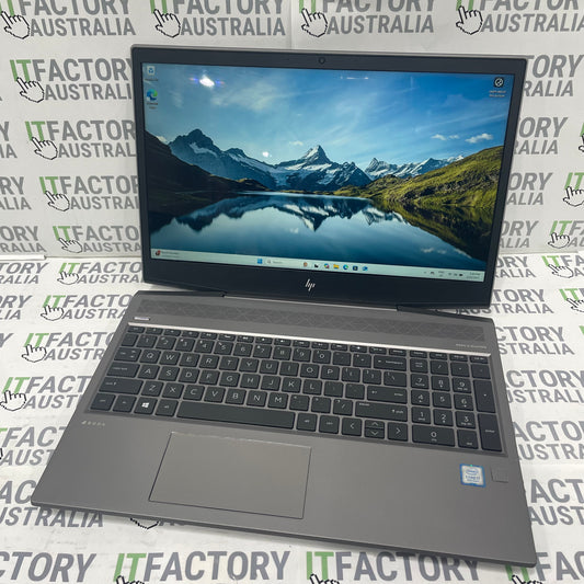 HP ZBook 15v G5 15.6" Laptop, 32GB RAM, i7 9th Gen, 512GB SSD + 2TB HDD