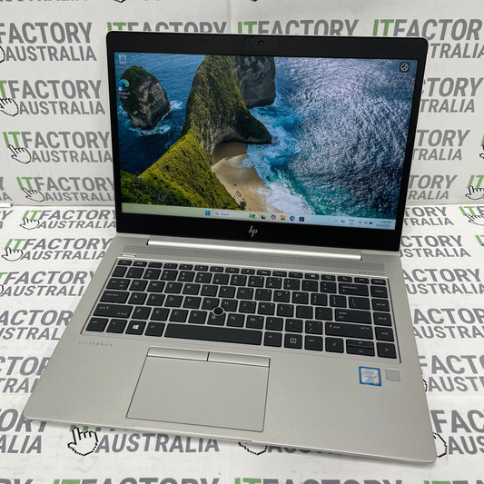 HP EliteBook 840 G5 14" Laptop, 8GB RAM, i7 8th Gen, 128GB SSD