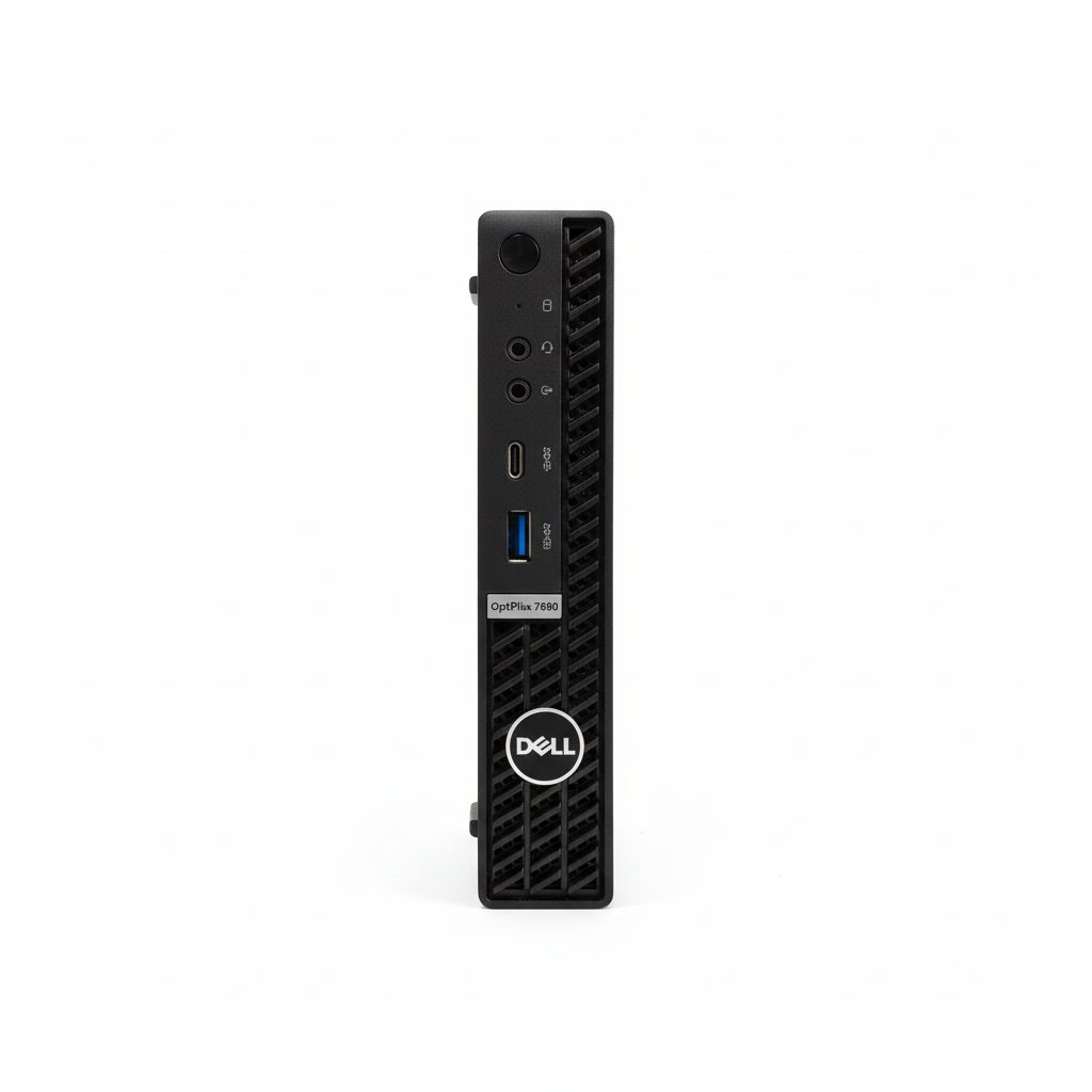 Dell OptiPlex 7080 Micro Desktop PC, 8GB RAM, Intel Core i7-10700, 128GB SSD