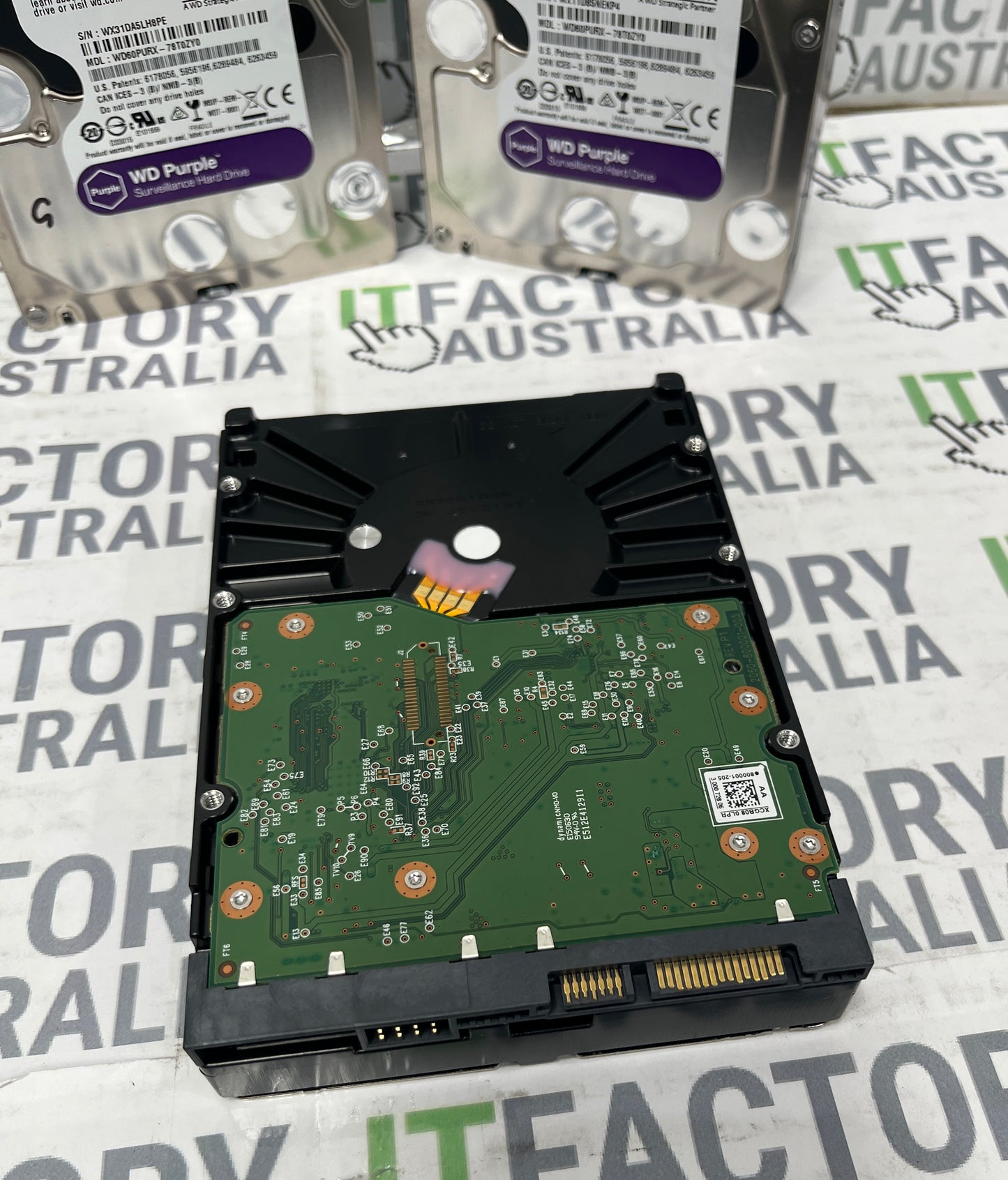 WD Purple CCTV Surveillance Internal SATA Hard Drive 6TB