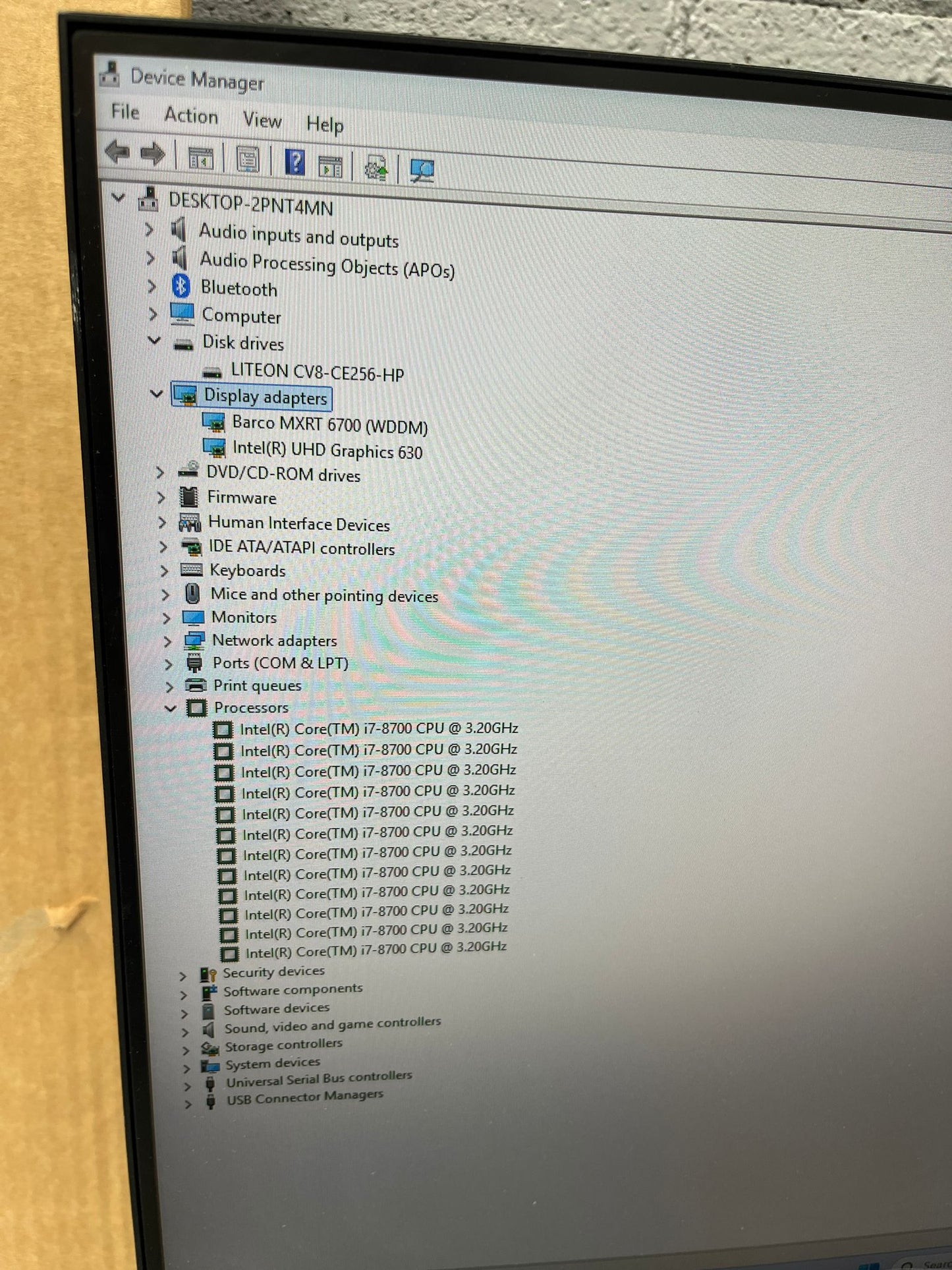 HP EliteDesk 800 G4 Tower Desktop PC, 8GB RAM, i7 8th Gen, 256GB SSD
