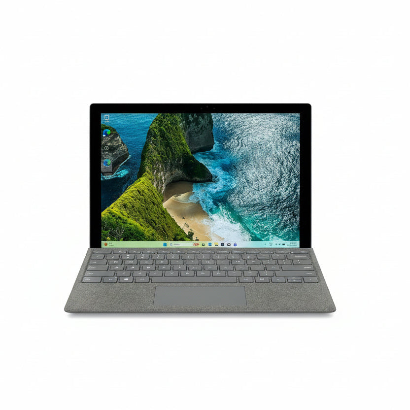 Microsoft Surface Pro 7+ 1960 12.3" Tablet Laptop, 8GB RAM, Intel Core i5-1135G7, 128GB SSD - Grey K/B