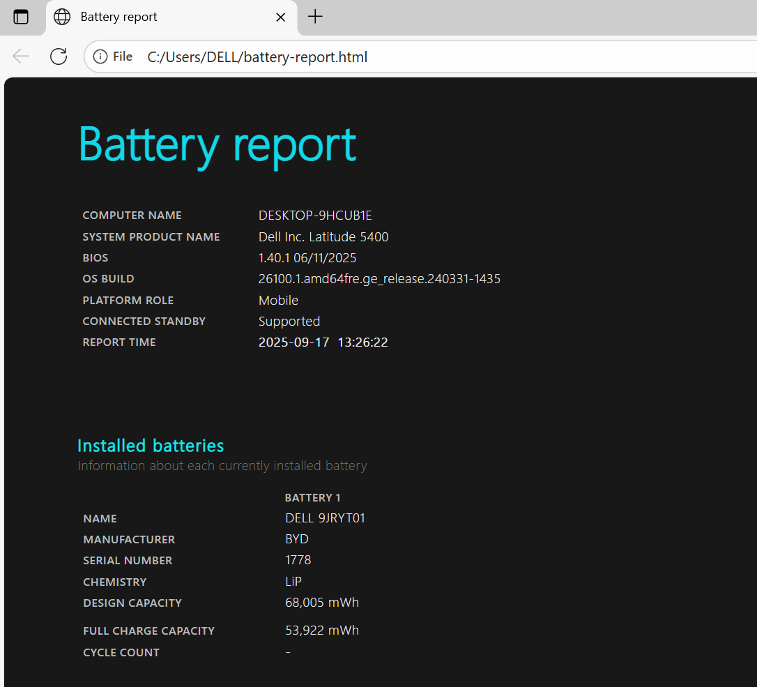 Dell Latitude 5400 14" Laptop, 16GB RAM, i5 8th Gen, 256GB SSD