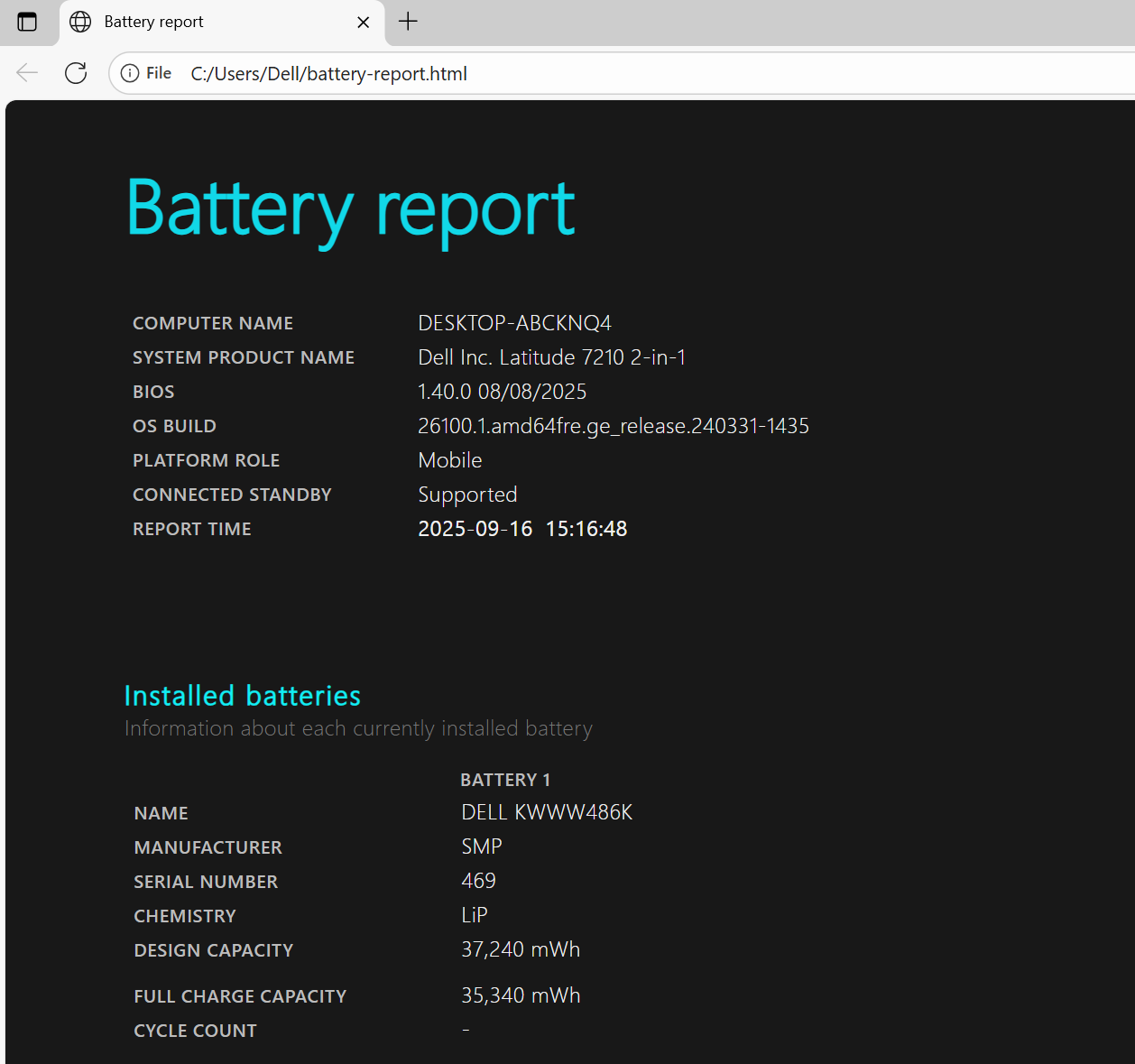 Dell Latitude 7210 12.3" 2-in-1 Tablet Laptop, 8GB RAM, i5 10th Gen, 256GB SSD