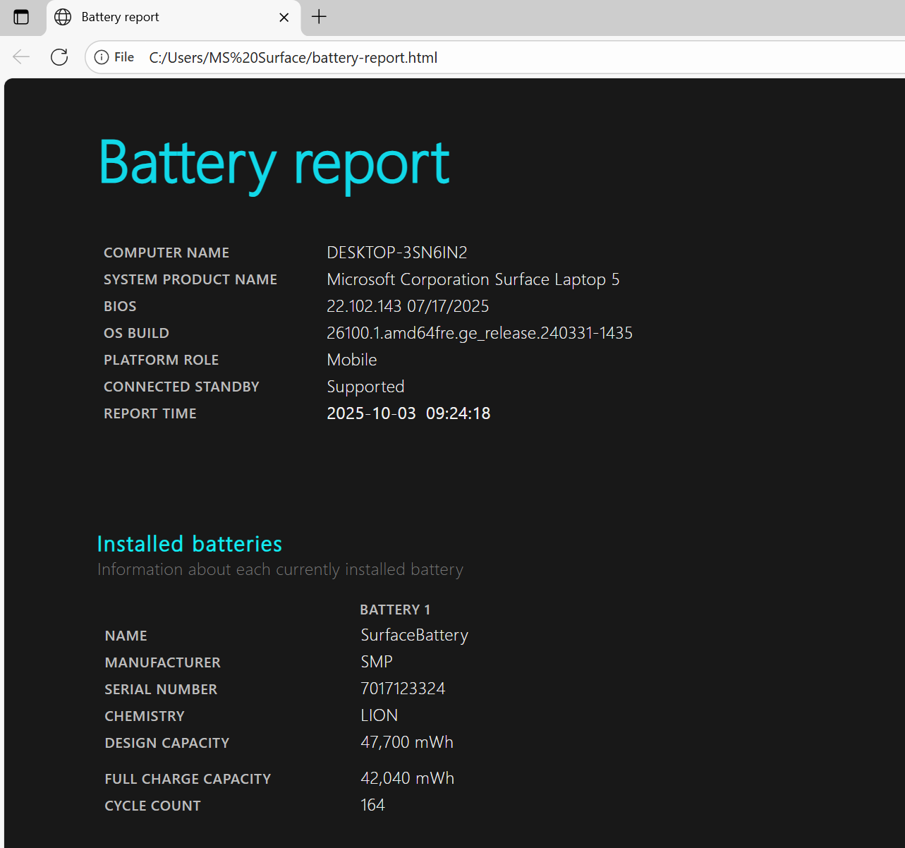 Microsoft Surface Laptop 5 1951 13.5" Laptop, 8GB RAM, i5 12th Gen, 512GB SSD