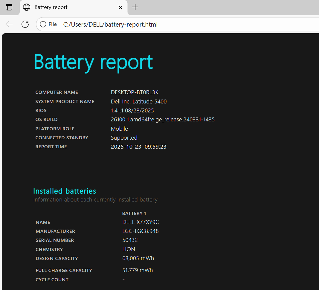 Dell Latitude 5400 14" Laptop, 8GB RAM, i5 8th Gen, 128GB SSD