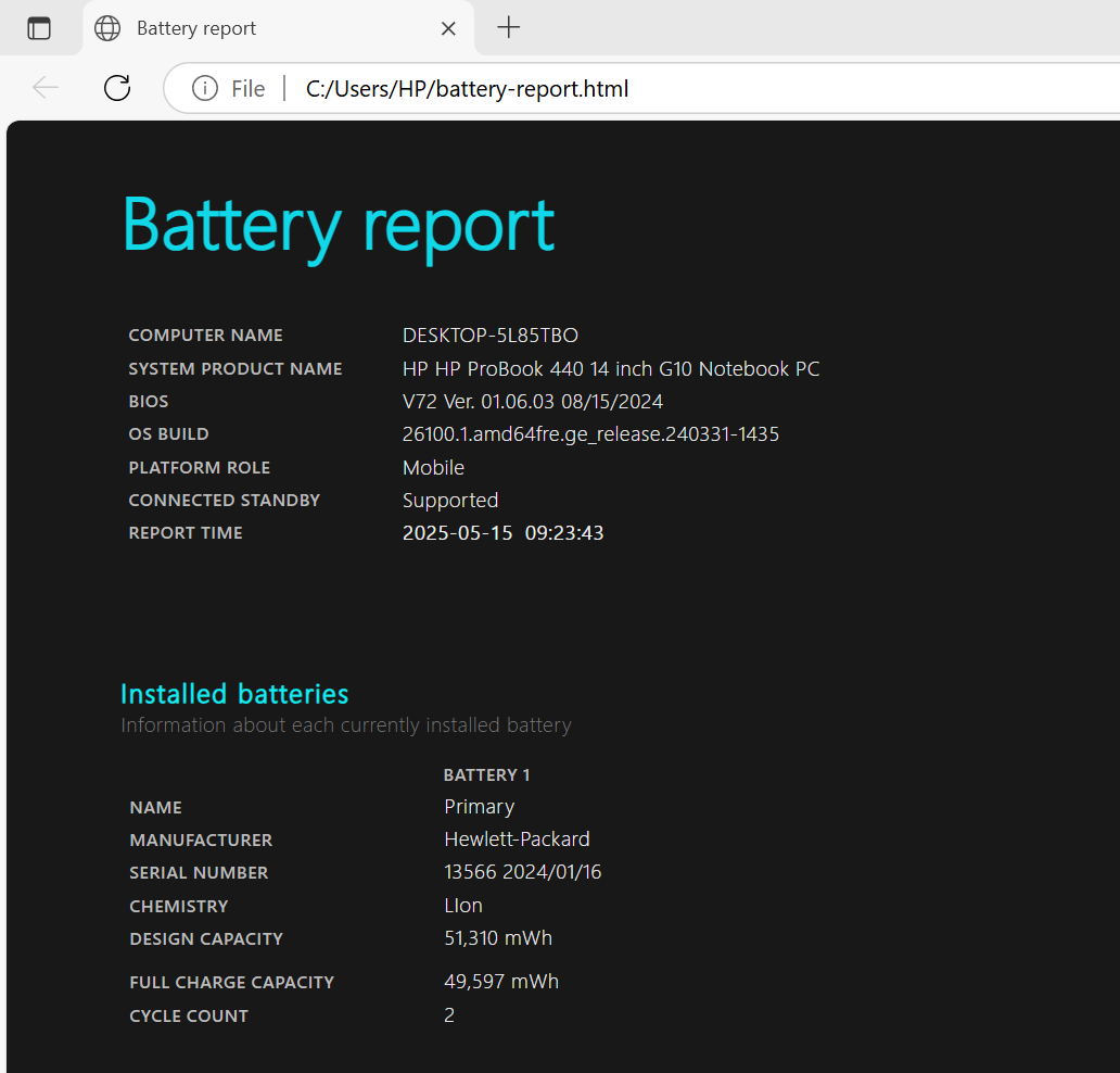 HP ProBook 440 G10 14" Laptop, 16GB RAM, i5 13th Gen, 256GB SSD