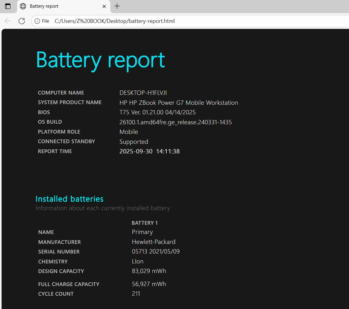 HP ZBook Power G7 15.6" Laptop, 16GB RAM, i7 10th Gen, 512GB SSD