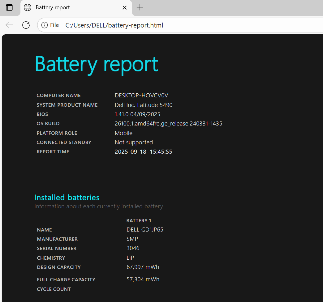 Dell Latitude 5490 14" Laptop, 16GB RAM, i5 8th Gen, 256GB SSD