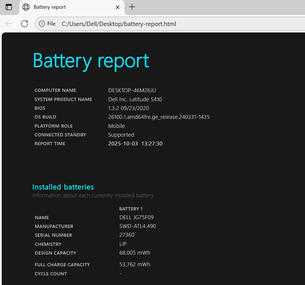 Dell Latitude 5410 14" Laptop, 8GB RAM, i5 10th Gen, 128GB SSD