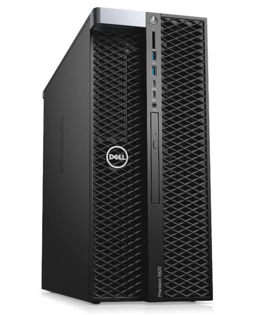 Dell Precision 5820 Workstation Tower Desktop PC, 16GB RAM, Intel Xeon W-2123, 256GB SSD - Mini DP to HDMI Adapter Included