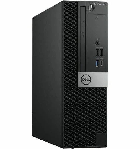 Dell OptiPlex 7060 SFF Desktop PC, 8GB RAM, Intel Core i7-8700, 256GB SSD
