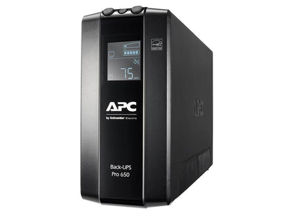 APC BR650MI UPS 390W 650VA 6x IEC Outlets Back-UPS Pro