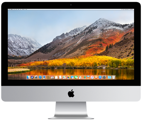 Apple iMac (2017) 21.5" A1418 All in One Desktop PC, 8GB RAM, Intel Core i5-7360U, 256GB SSD