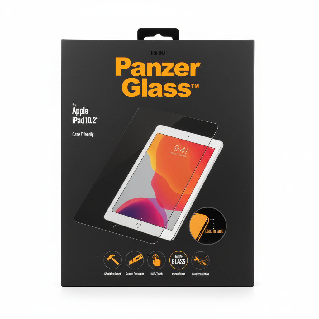 Panzer Glass iPad 10.2" Tempered Glass Screen Protector