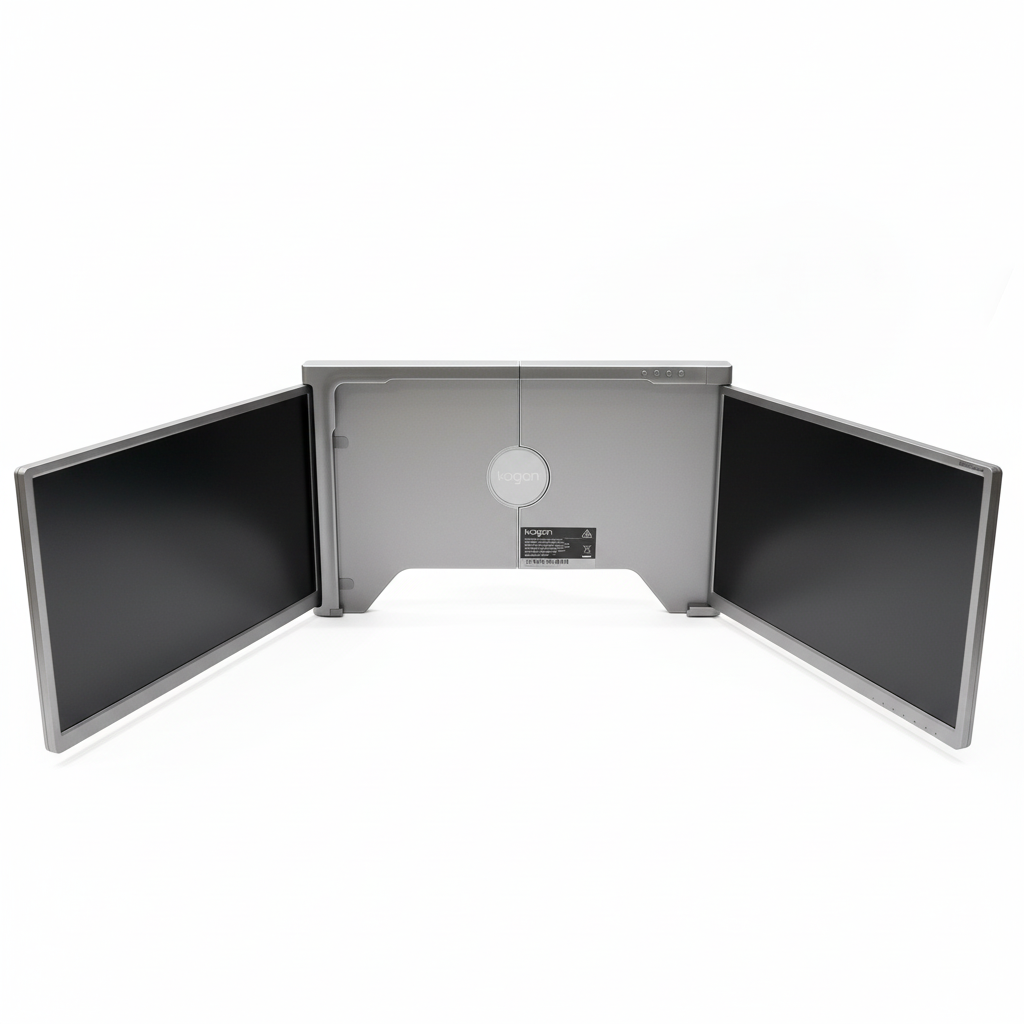 Kogan XPRESSO 14" FHD Pro Dual Screen Tri-Fold Portable Monitor