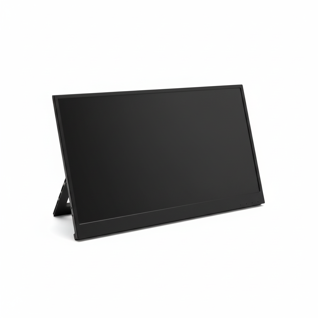 Kogan 15.8" HD Portable USB-C Monitor with Leather Case