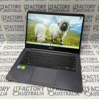 Asus Zenbook UX430U 14" Laptop, 16GB RAM, i5 8th Gen, 256GB SSD