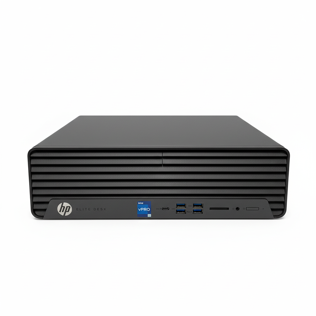 HP EliteDesk 800 G9 SFF Desktop PC, 16GB RAM, i7 12th Gen, 512GB SSD - Mini DP to DP Adapter Included