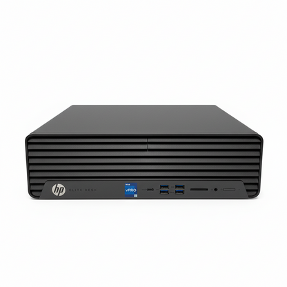 HP EliteDesk 800 G9 SFF Desktop PC, 16GB RAM, i7 12th Gen, 512GB SSD - Mini DP to DP Adapter Included