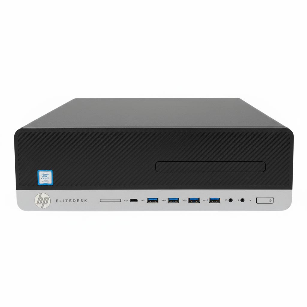 HP EliteDesk 800 G4 SFF Desktop PC, 16GB RAM, i7 8th Gen, 512GB SSD