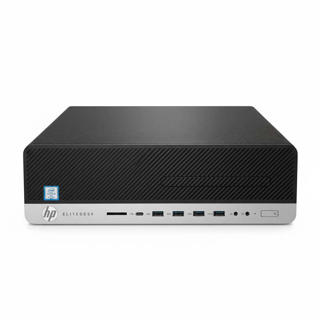 HP EliteDesk 800 G4 SFF Desktop PC, 8GB RAM, i5 8th Gen, 500GB HDD