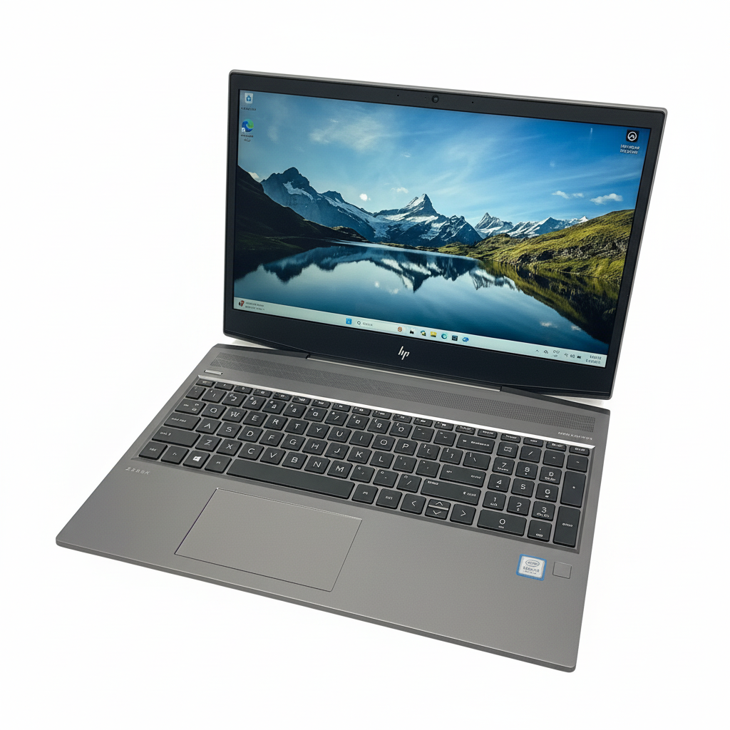 HP ZBook 15v G5 15.6" Laptop, 32GB RAM, i7 9th Gen, 512GB SSD + 2TB HDD