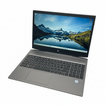 HP ZBook 15v G5 15.6" Laptop, 32GB RAM, i7 9th Gen, 512GB SSD + 2TB HDD