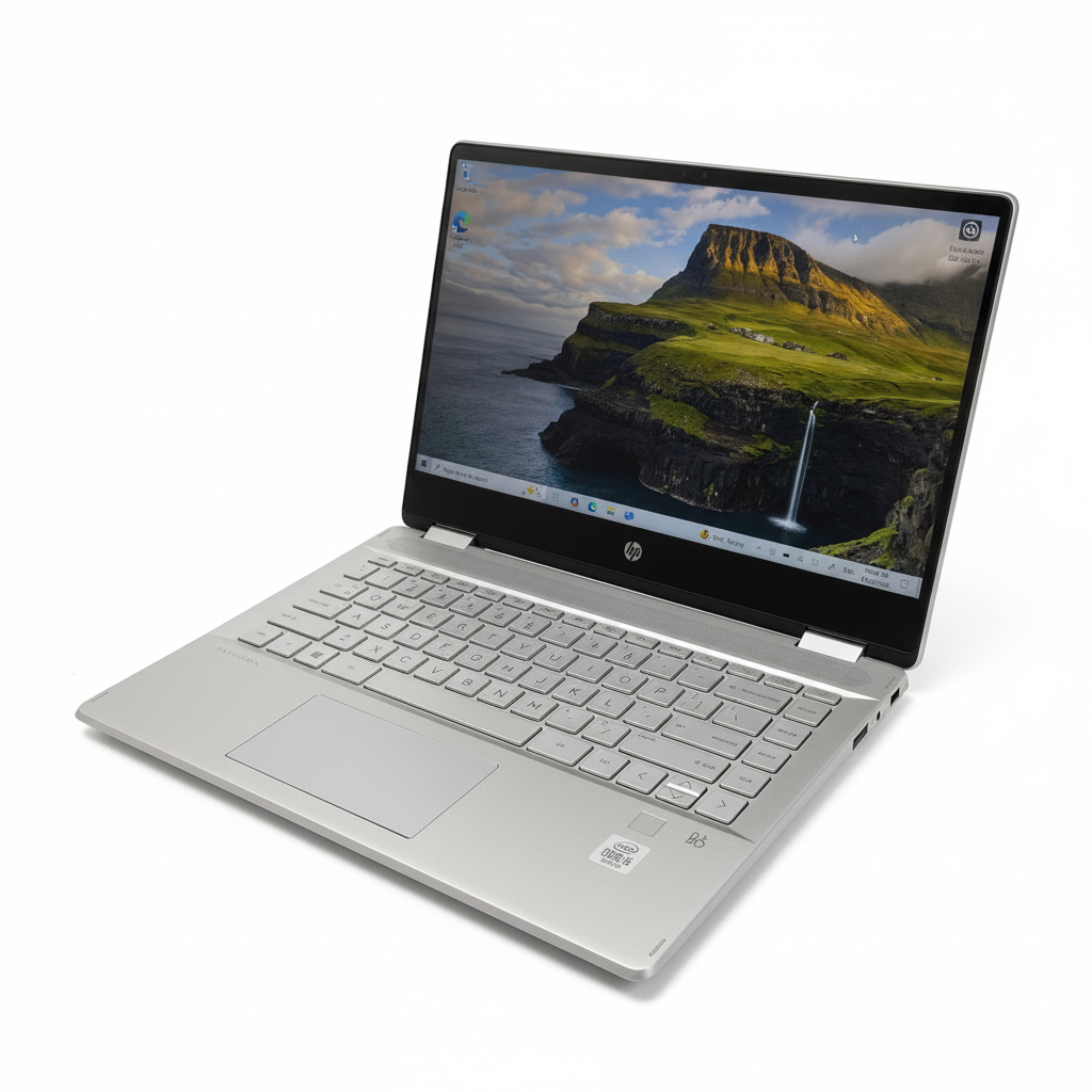 HP Pavilion x360 Convertible 14-dh1142TU 14" Laptop, 8GB RAM, i5 10th Gen, 16GB SSD + 256GB SSD