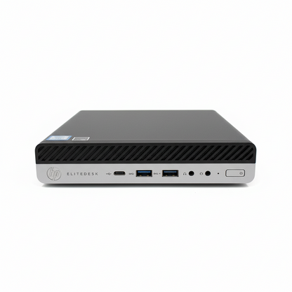 HP EliteDesk 800 G4 35W DM Mini Desktop PC, 8GB RAM, i5 8th Gen, 256GB SSD