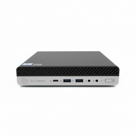 HP EliteDesk 800 G4 35W DM Mini Desktop PC, 8GB RAM, i5 8th Gen, 256GB SSD