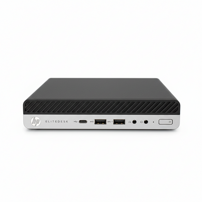 HP EliteDesk 800 G5 DM Mini Desktop PC, 8GB RAM, i5 9th Gen, 256GB SSD