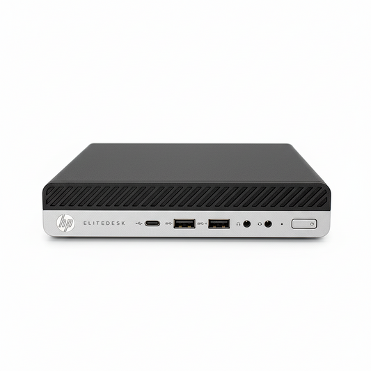 HP EliteDesk 800 G5 DM Mini Desktop PC, 8GB RAM, i5 9th Gen, 256GB SSD