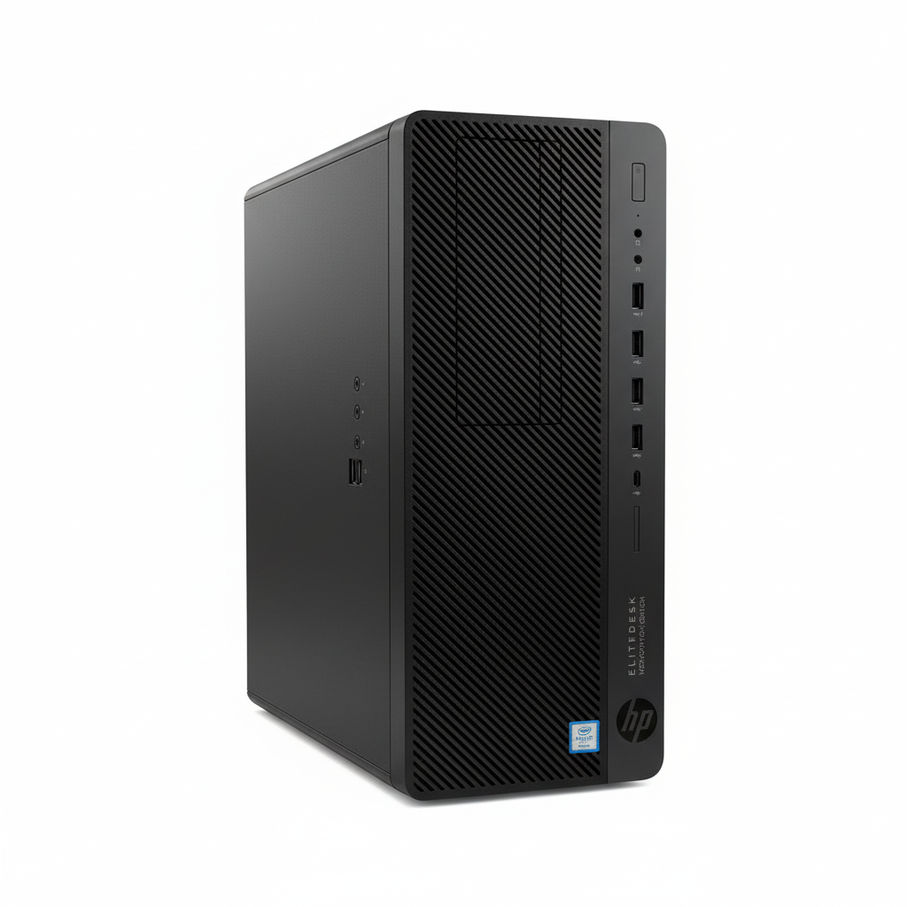 HP EliteDesk 800 G4 Tower Desktop PC, 16GB RAM, i7 8th Gen, 256GB SSD + 500GB HDD, Radeon RX 580