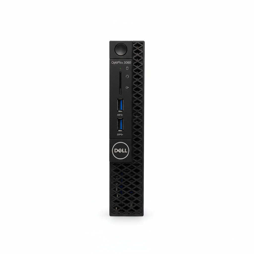 Dell Optiplex 3060 Micro Desktop PC, 8GB RAM, i3 8th Gen, 128GB SSD, Wi-Fi