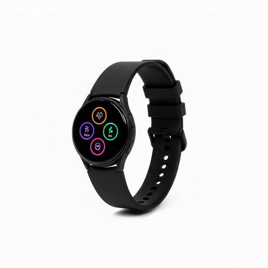 Samsung Galaxy Watch 4 LTE 44mm - Black with Black Rubber Band