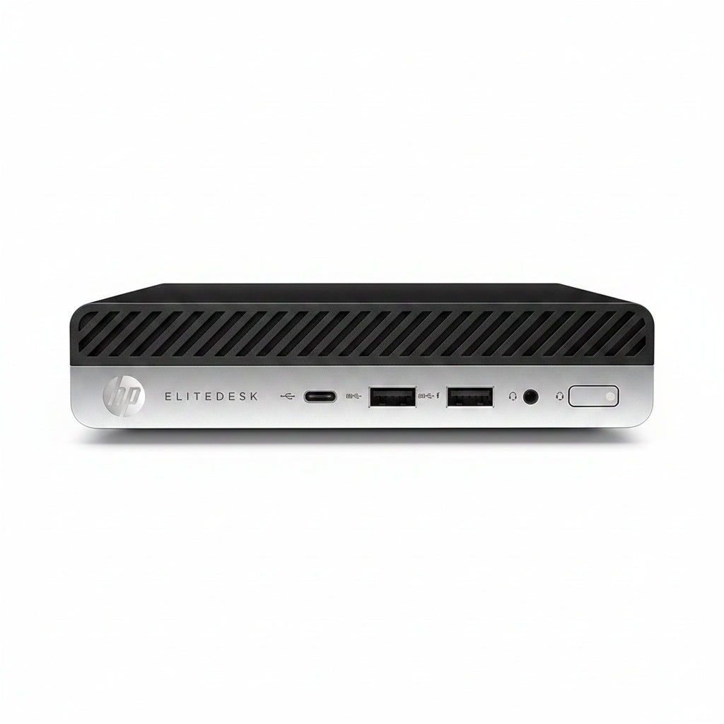 HP EliteDesk 800 G3 35W DM Mini Desktop PC, 16GB RAM, Intel Core i5-7500T, 256GB SSD