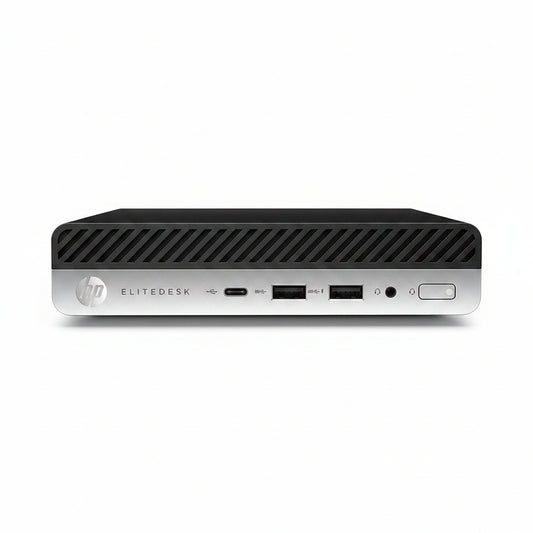 HP EliteDesk 800 G3 35W DM Mini Desktop PC, 16GB RAM, Intel Core i5-7500T, 256GB SSD
