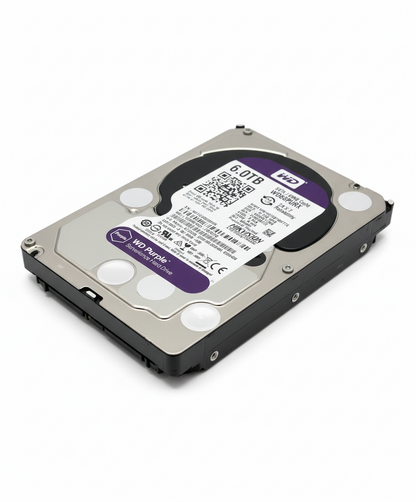 WD Purple CCTV Surveillance Internal SATA Hard Drive 6TB