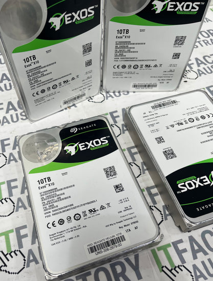 Seagate Exos X10 Internal Hard Drive - 10TB