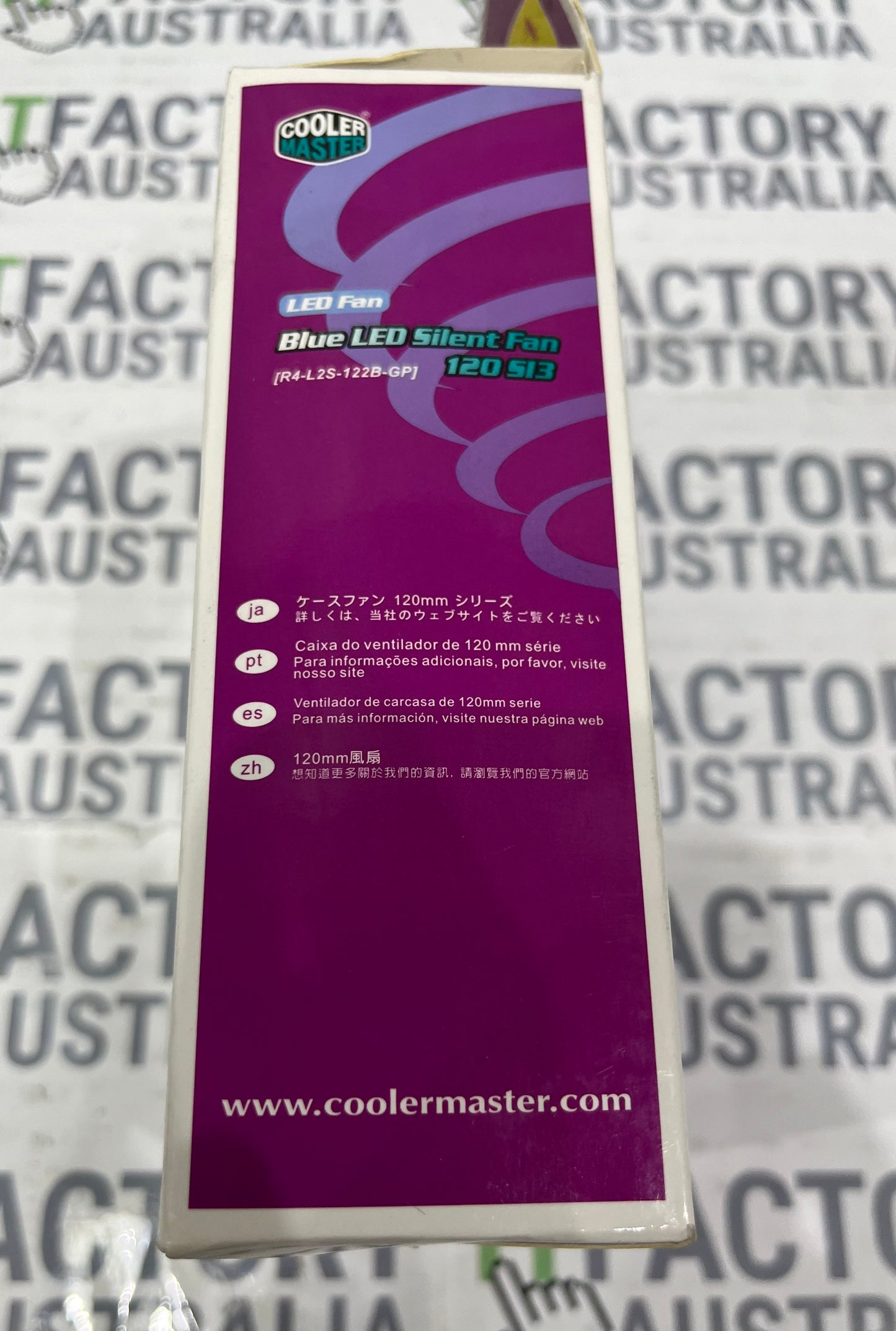 Coolermaster Blue LED Silent Case Fan 1200rpm 19.3 dBA