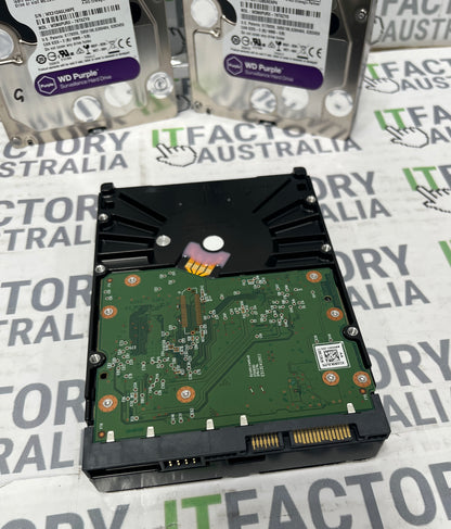 WD Purple CCTV Surveillance Internal SATA Hard Drive 6TB
