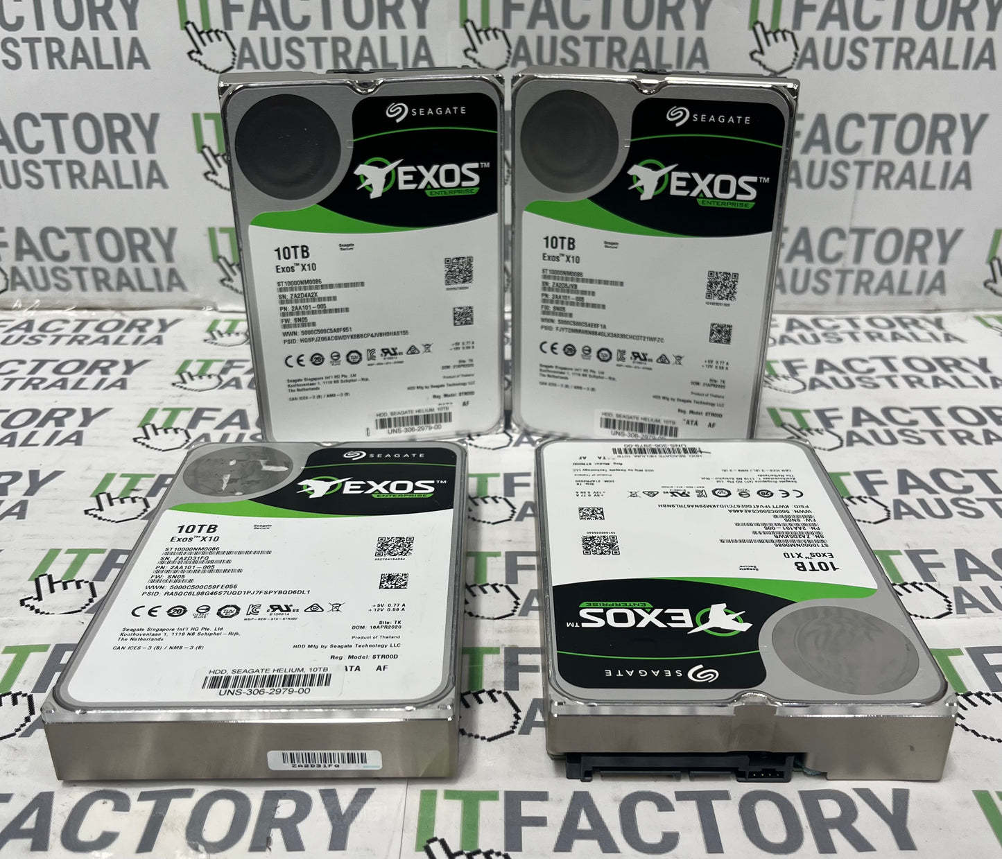 Seagate Exos X10 Internal Hard Drive - 10TB