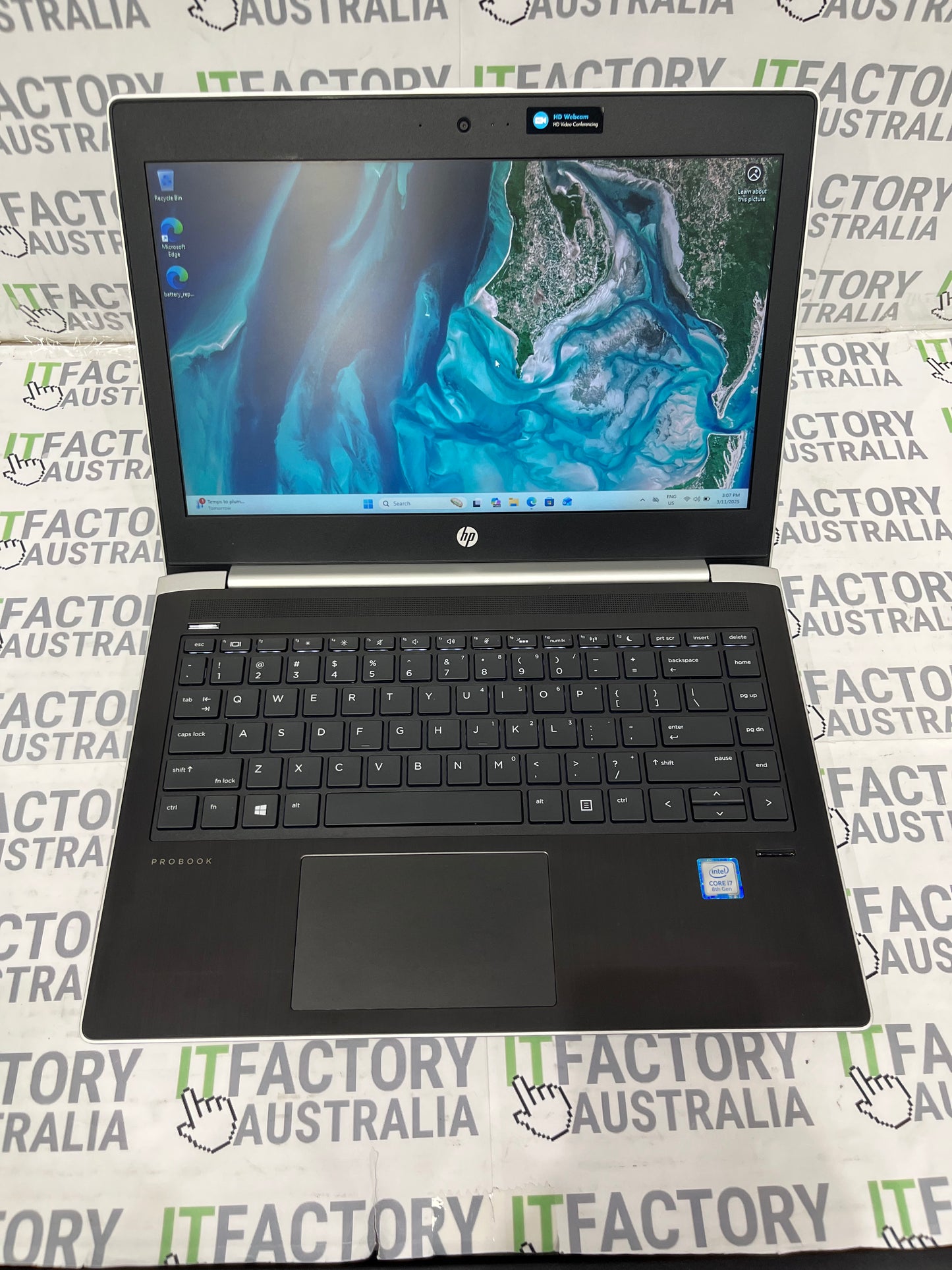 HP ProBook 430 G5 13.3" Laptop, 16GB RAM, i7 8th Gen, 500GB SSD