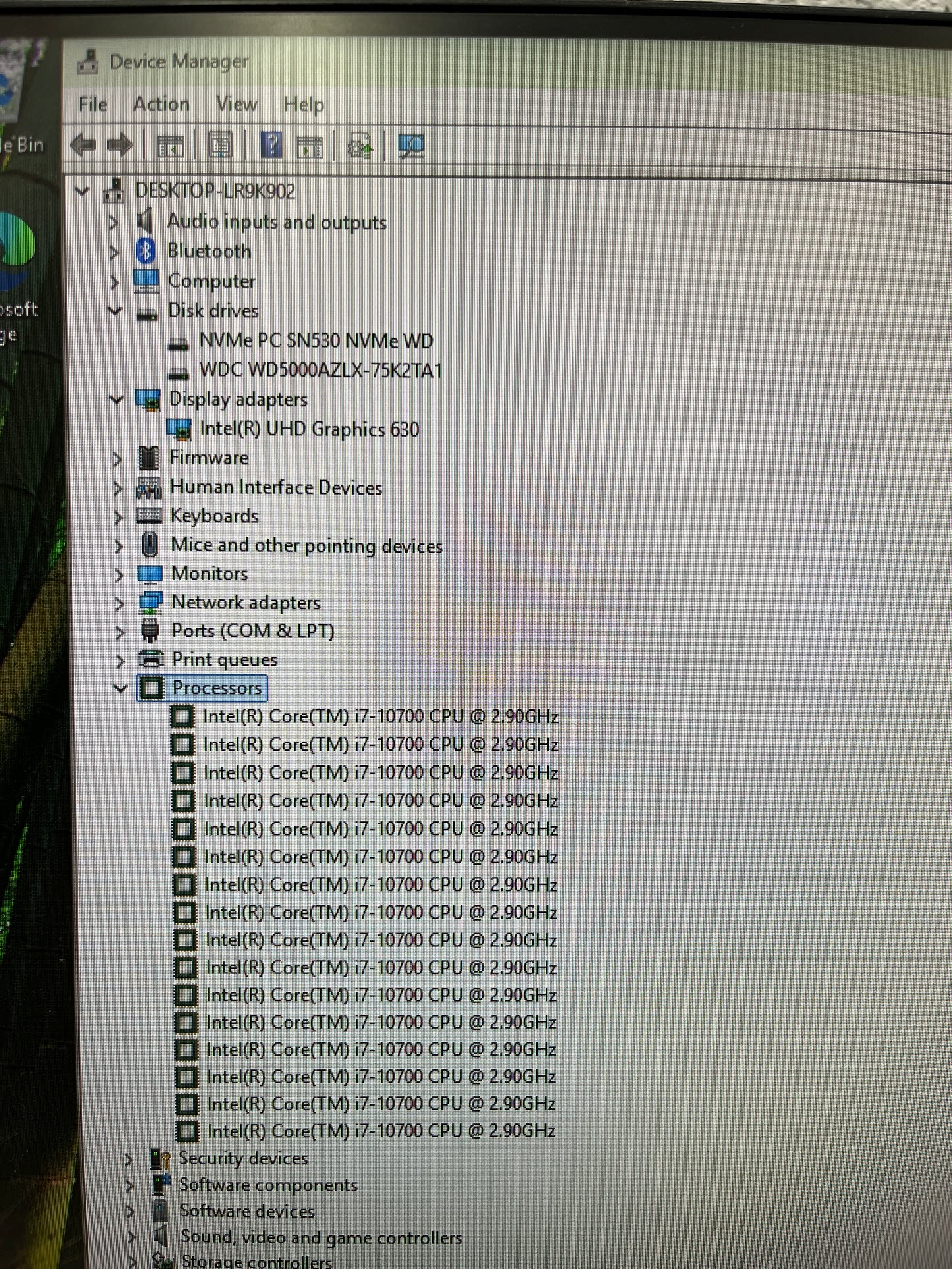 Dell Optiplex 7080 Tower Desktop PC, 16GB RAM, i7 10th Gen, 256GB SSD + 500GB HDD Win 11